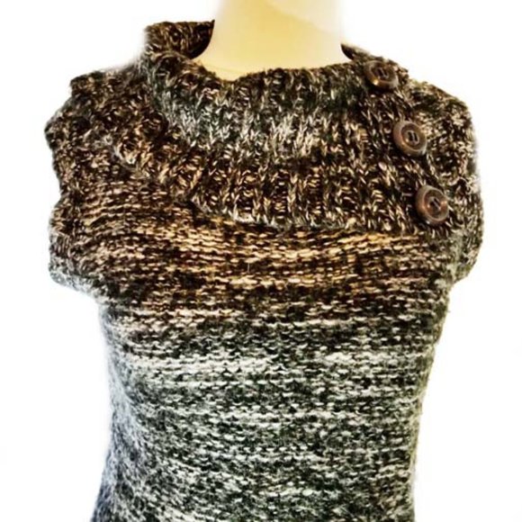 Say What Marled Cowl Neck Tunic Sweater - Picture 3 of 7